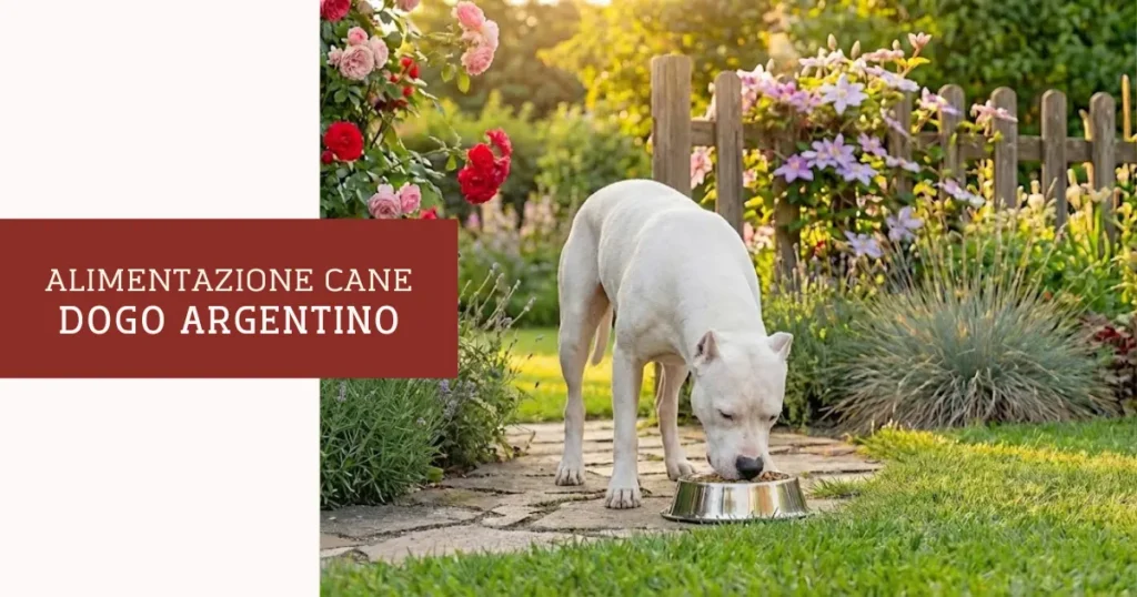 Alimentazione Dogo Argentino