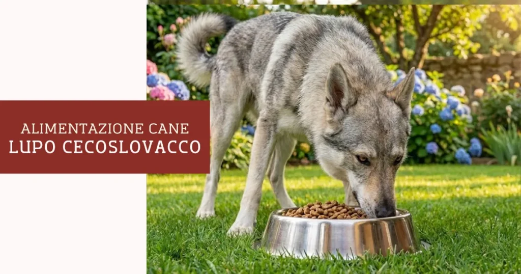 Alimentazione Lupo Cecoslovacco